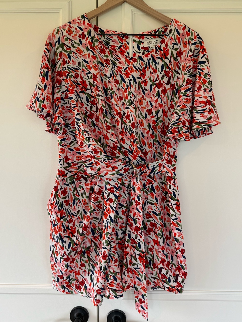 Molly Bracken floral romper, size L
